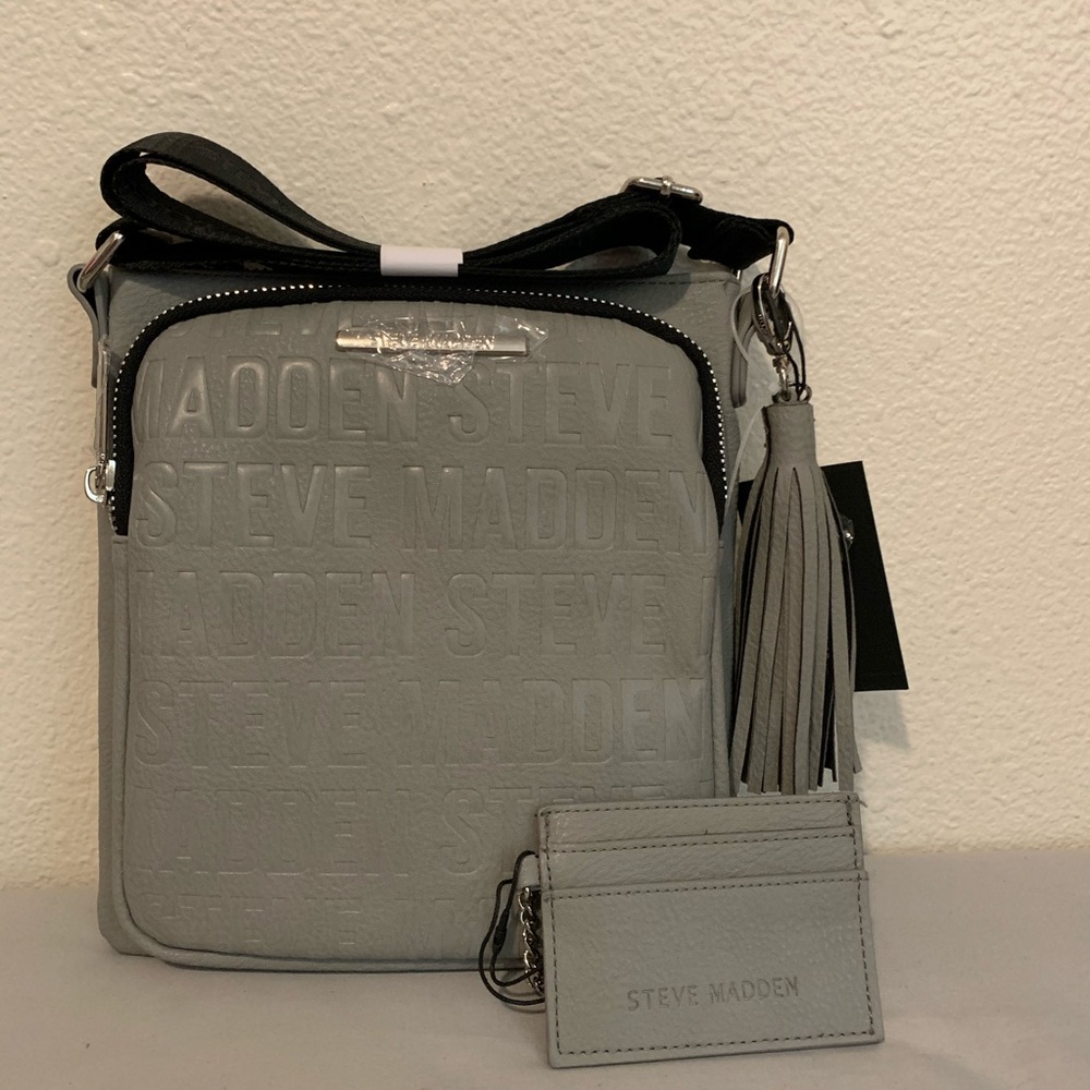 Steve Madden cross body bag with card holder